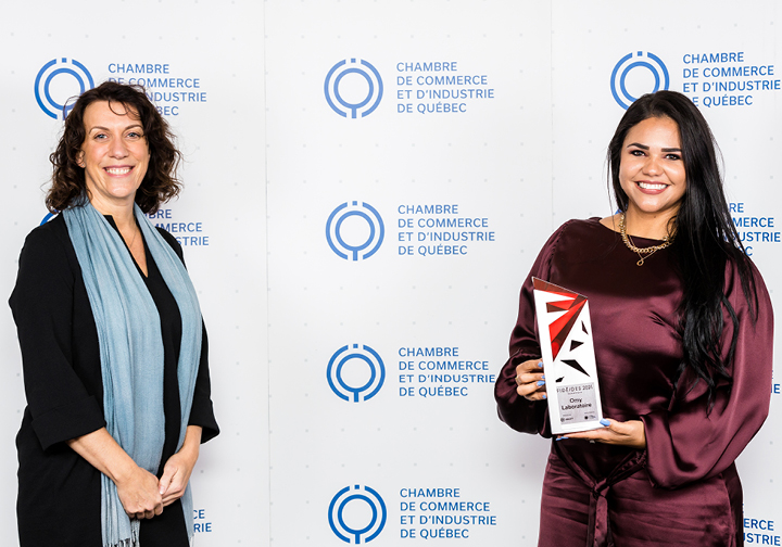 Nathalie Bouchard, Ubisoft, et Andréa Gomez, Omy Laboratoire