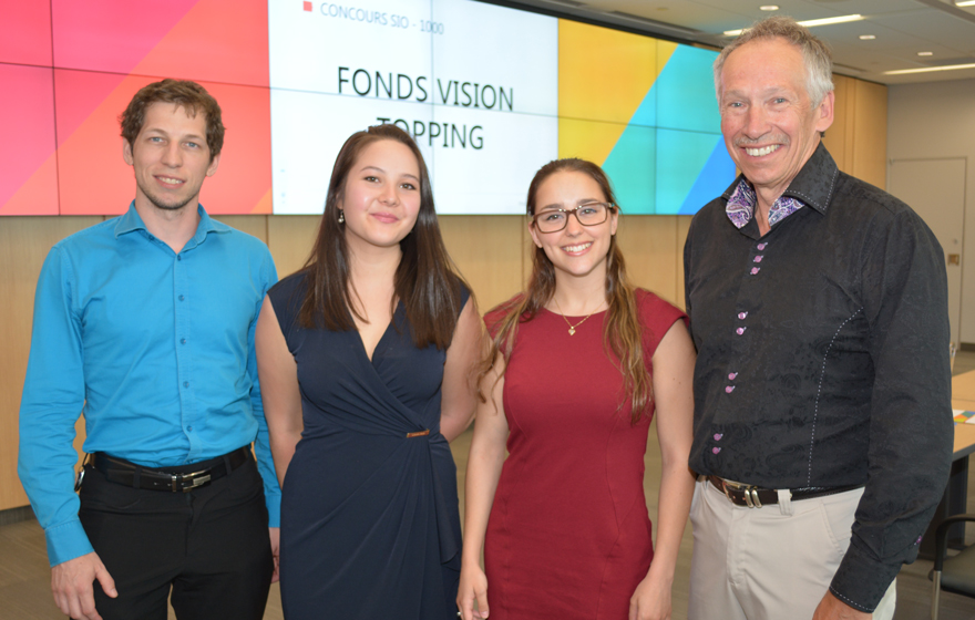 Frédéric Drouin et Yasmine Nguyen
