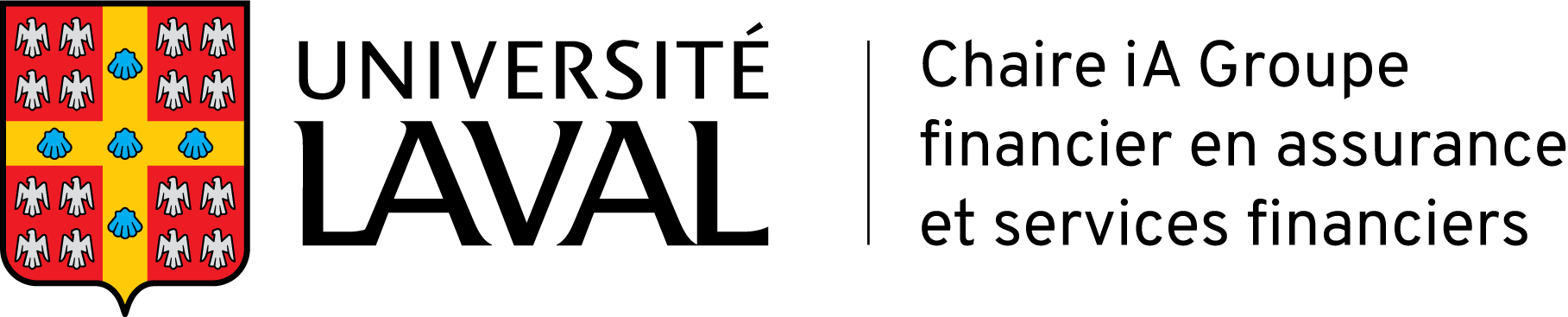 Logo de la Chaire iA Groupe Financier en assurance et services financiers