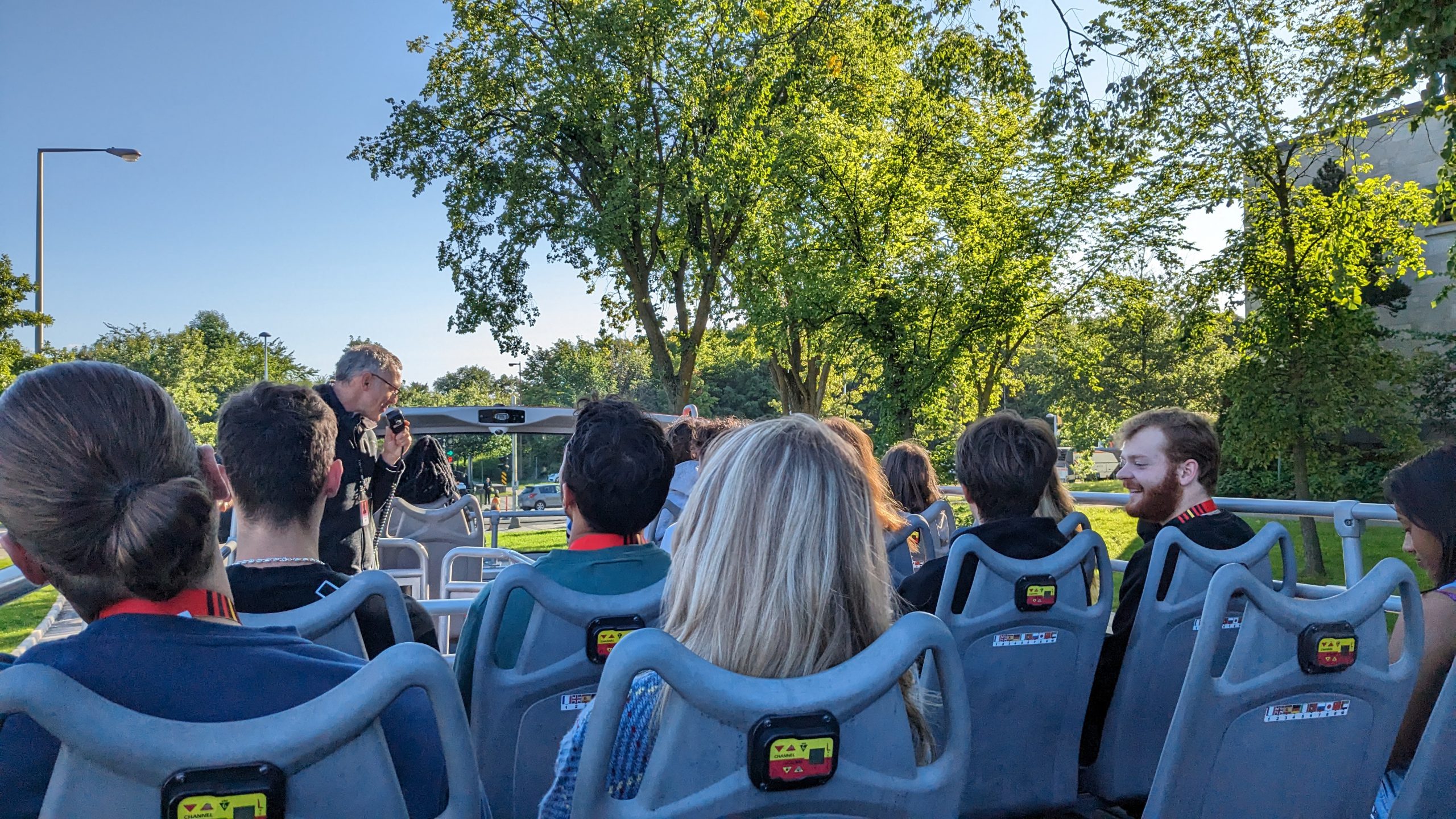 Étudiants internationaux autobus