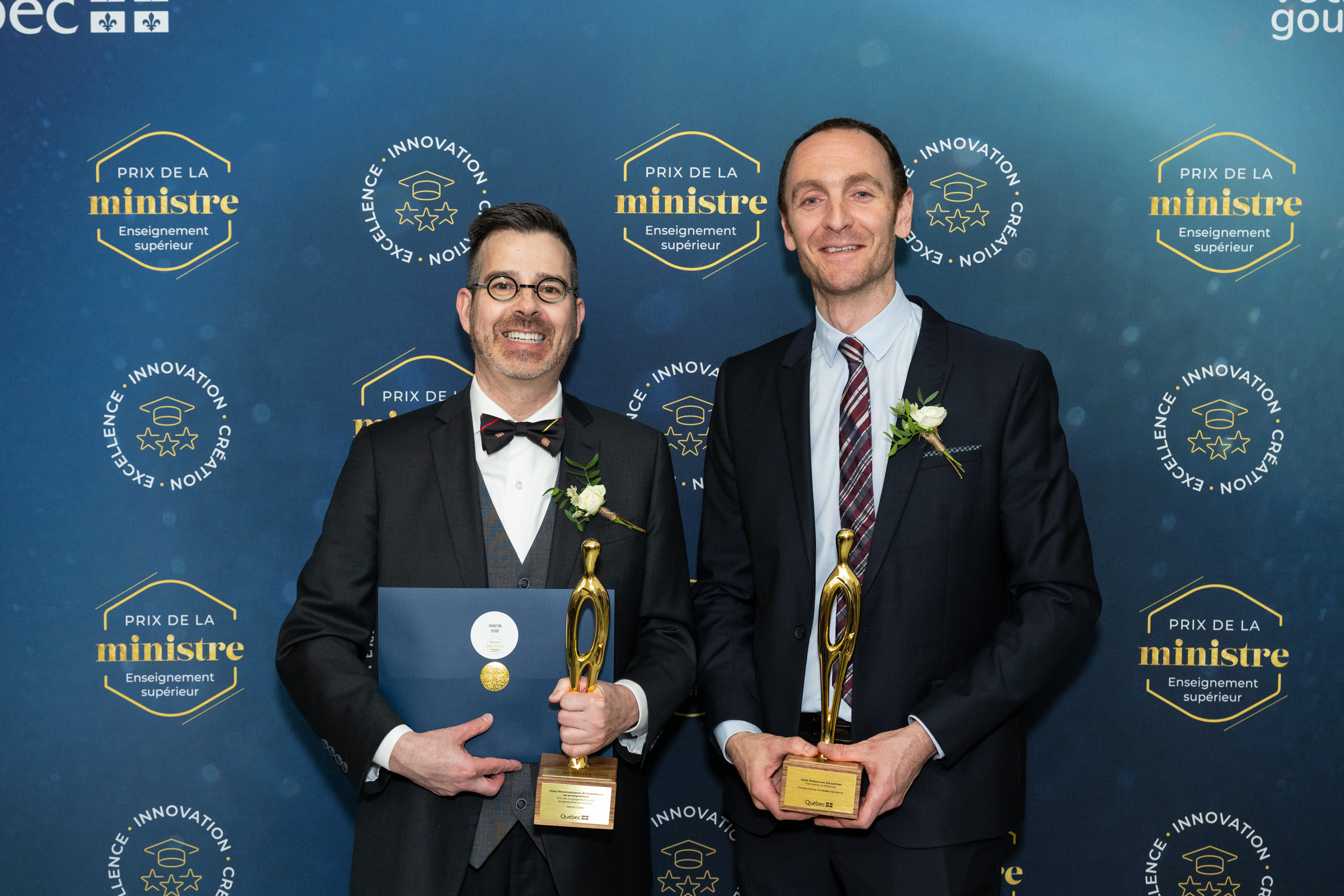 Martin Dubé et Charles-Olivier Amédée-Manesme