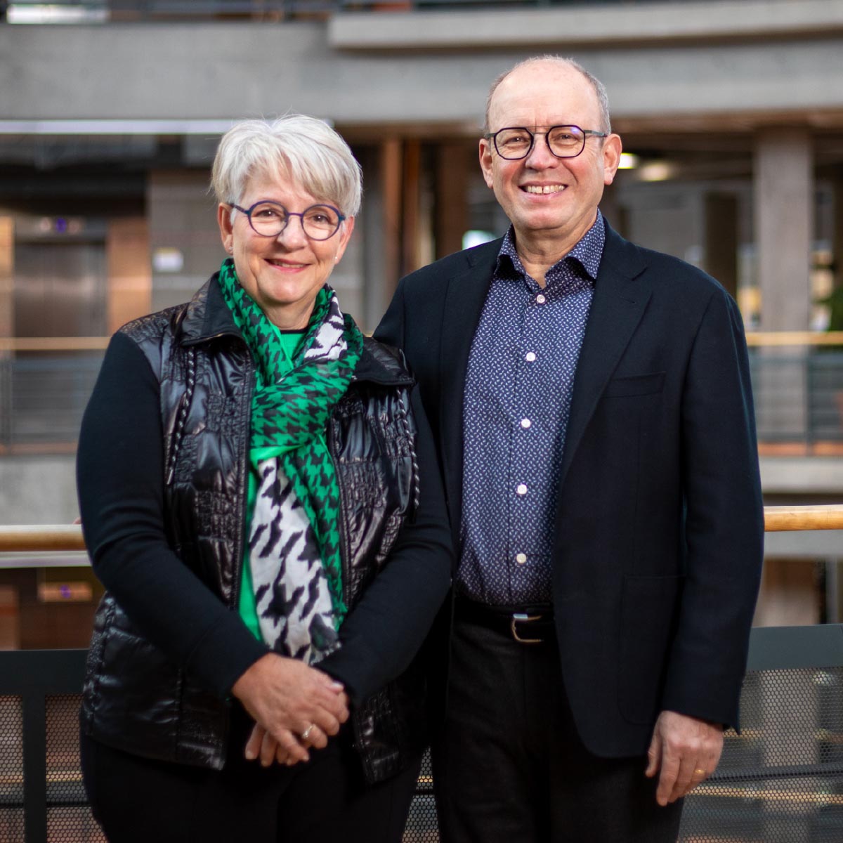 Bernard Labelle et Véronique Martineau