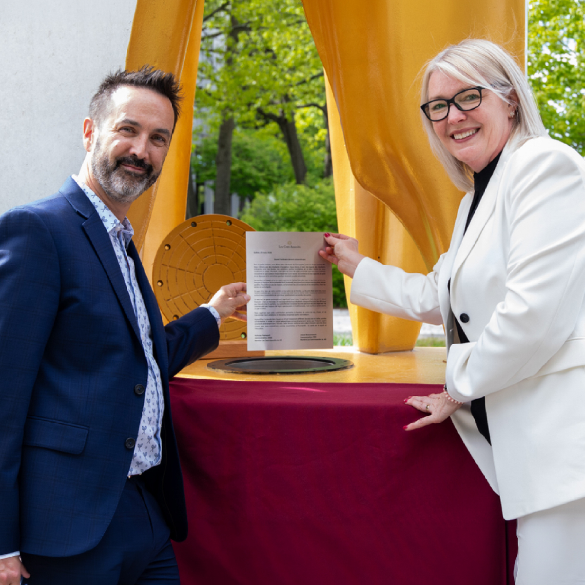 Nicholas Pedneault et Jessie Boissonneault